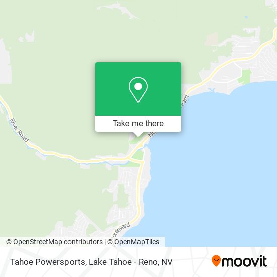 Tahoe Powersports map