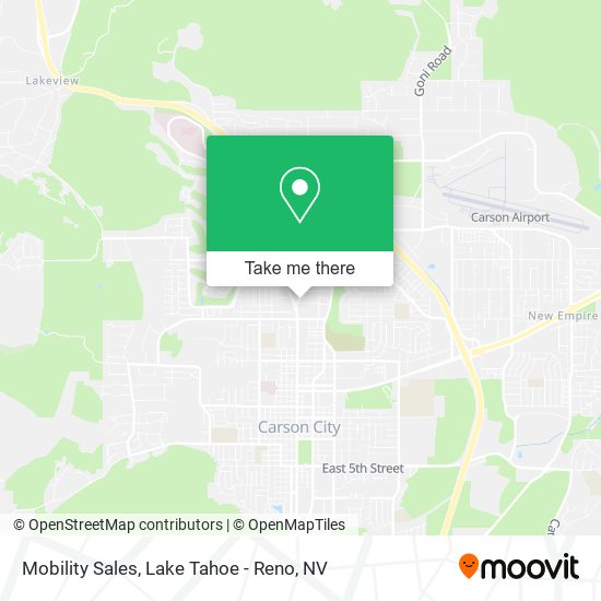 Mobility Sales map