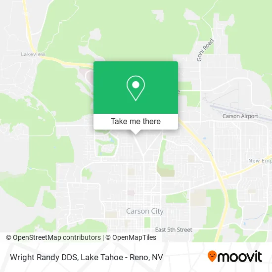 Wright Randy DDS map