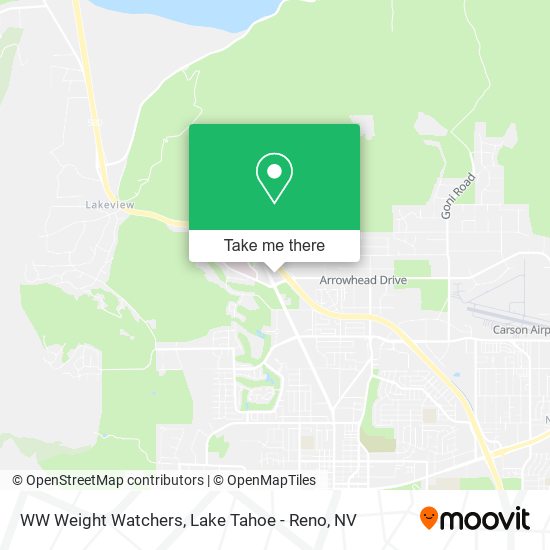 WW Weight Watchers map