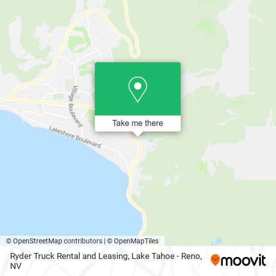 Ryder Truck Rental and Leasing map