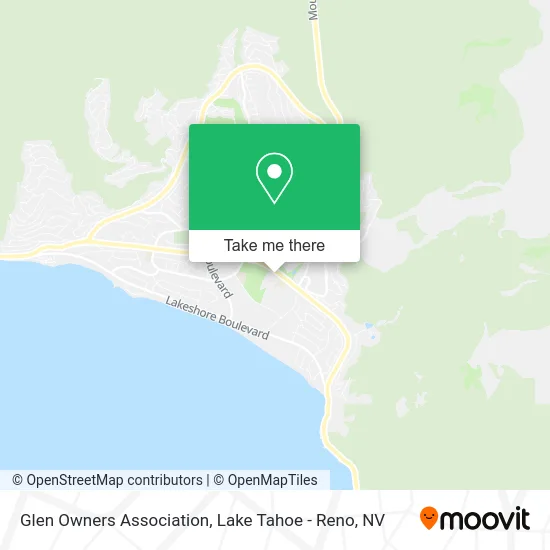 Glen Owners Association map