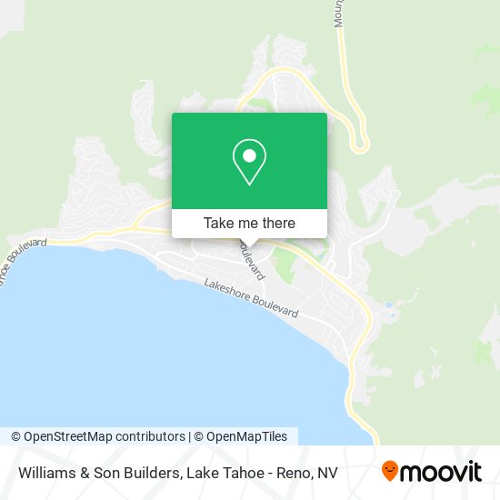 Williams & Son Builders map