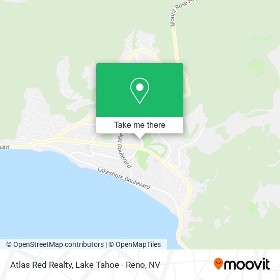 Atlas Red Realty map