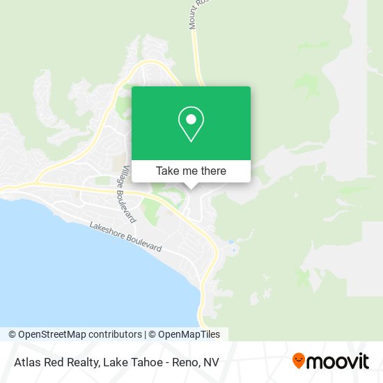 Atlas Red Realty map