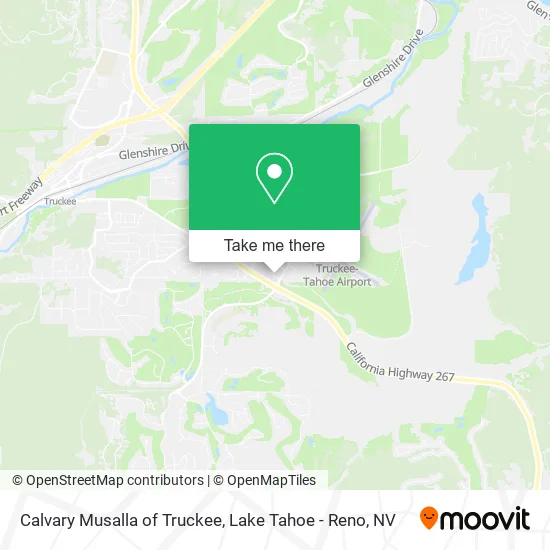 Mapa de Calvary Musalla of Truckee