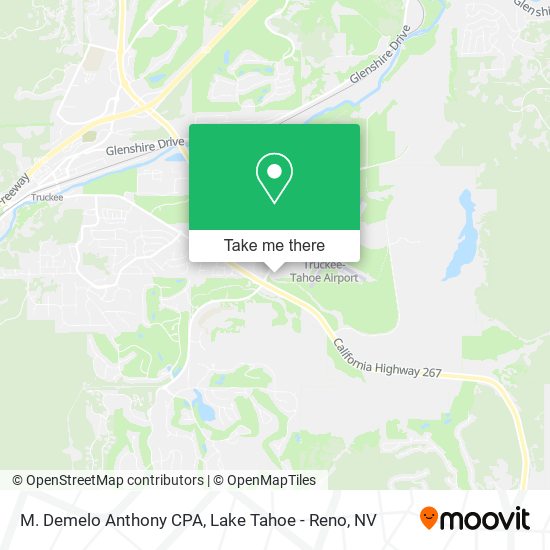 M. Demelo Anthony CPA map