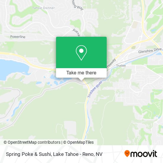 Spring Poke & Sushi map
