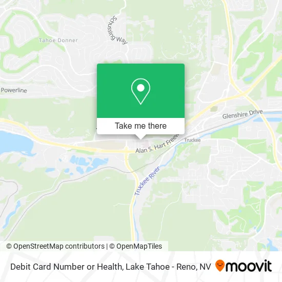Debit Card Number or Health map