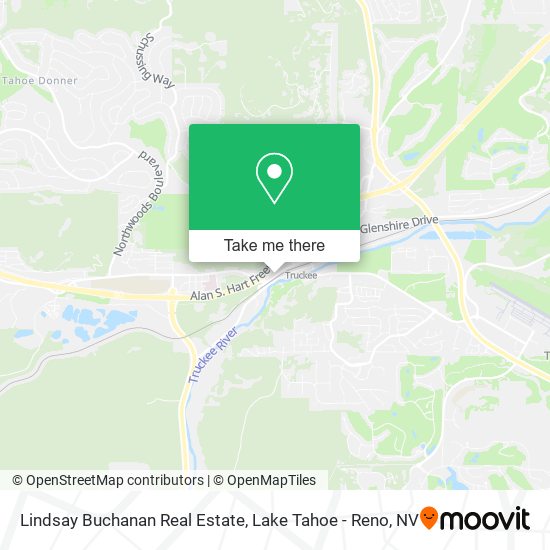 Lindsay Buchanan Real Estate map