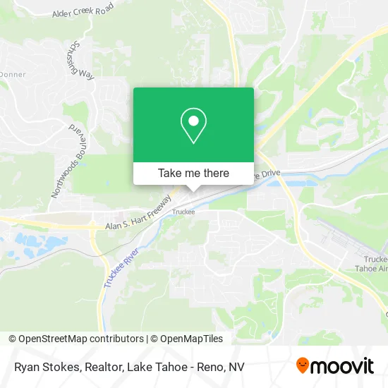 Ryan Stokes, Realtor map