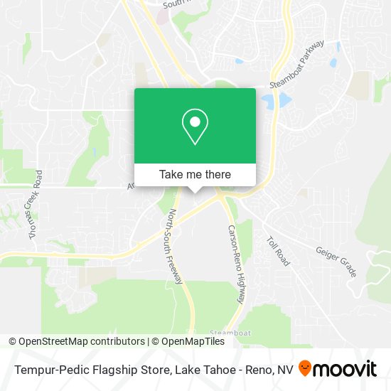 Tempur-Pedic Flagship Store map