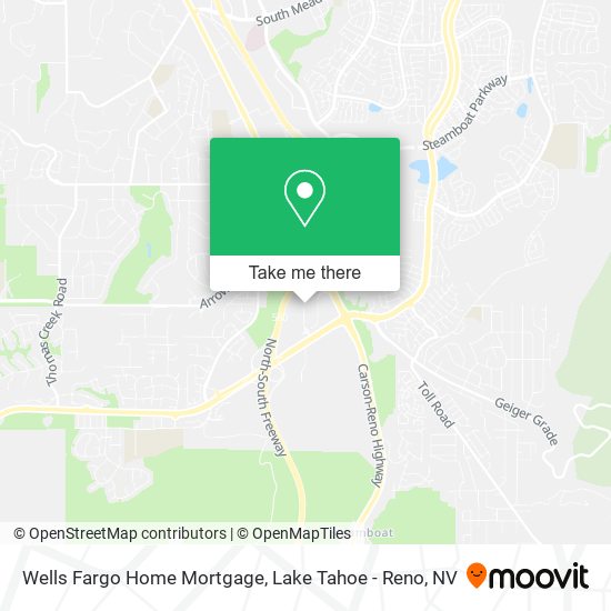 Mapa de Wells Fargo Home Mortgage