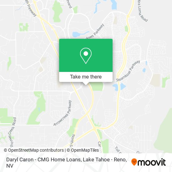 Daryl Caron - CMG Home Loans map