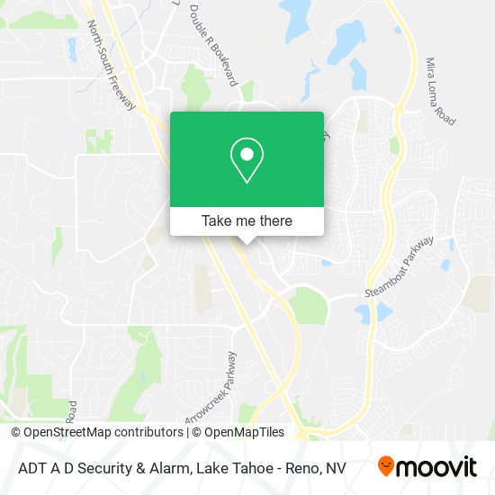 ADT A D Security & Alarm map