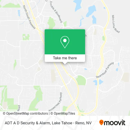 ADT A D Security & Alarm map