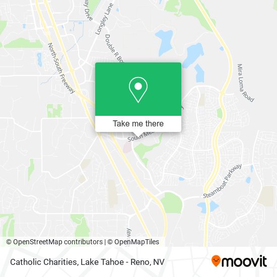 Catholic Charities map