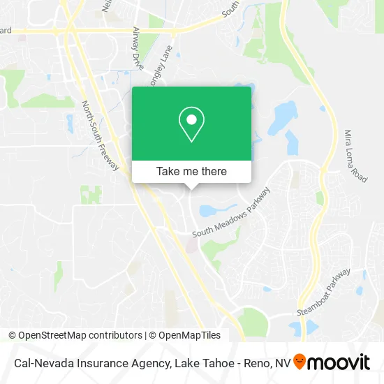 Cal-Nevada Insurance Agency map