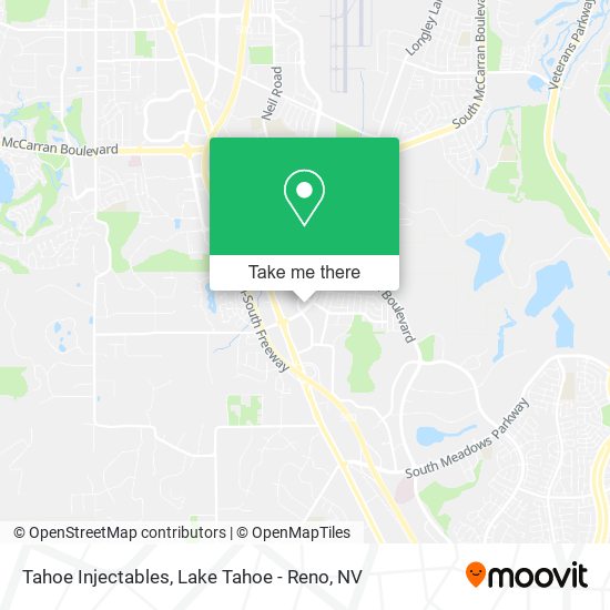 Tahoe Injectables map