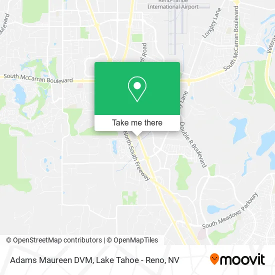 Adams Maureen DVM map