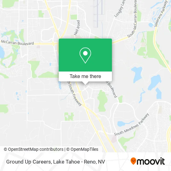 Ground Up Careers map