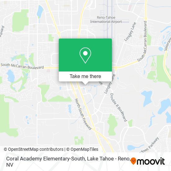 Coral Academy Elementary-South map