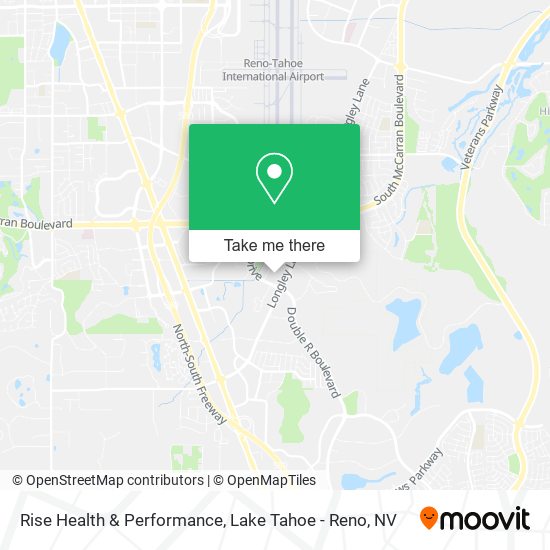 Rise Health & Performance map