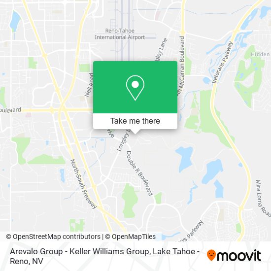 Arevalo Group - Keller Williams Group map