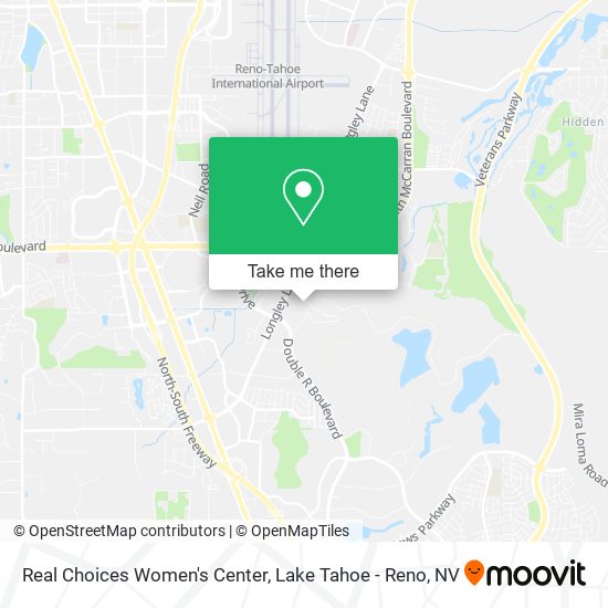 Real Choices Women's Center map