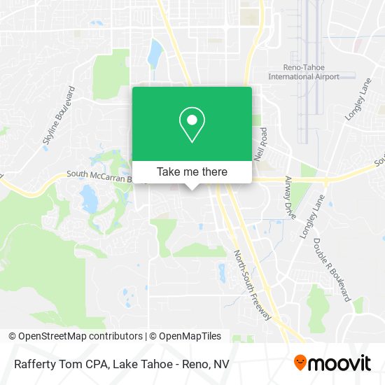 Rafferty Tom CPA map