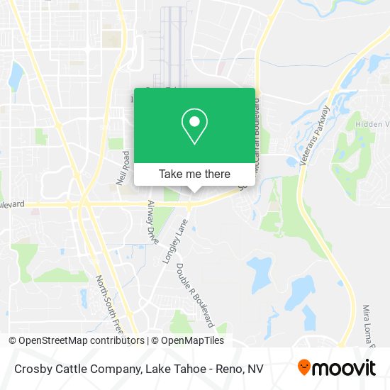 Mapa de Crosby Cattle Company