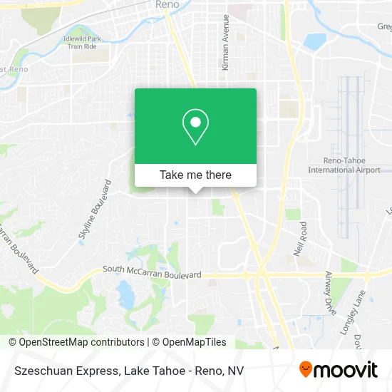 Szeschuan Express map