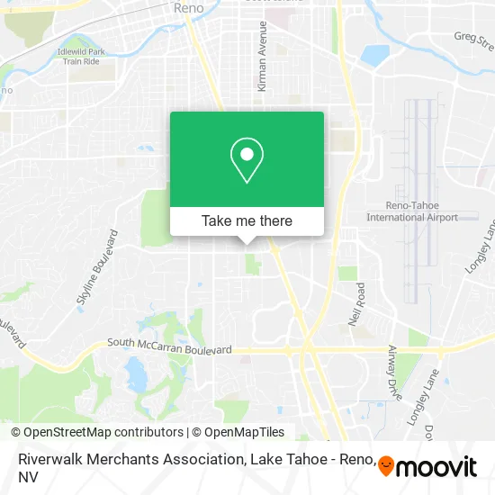 Riverwalk Merchants Association map