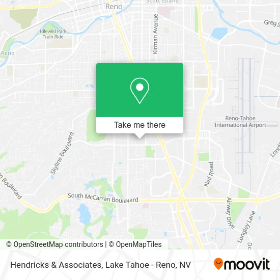 Hendricks & Associates map