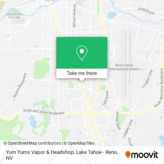 Yum Yums Vapor & Headshop map