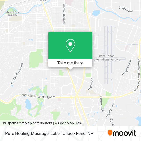 Mapa de Pure Healing Massage