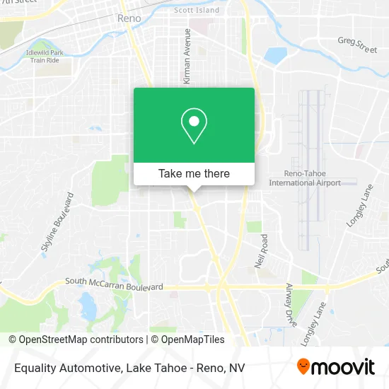 Equality Automotive map