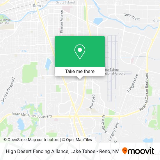 High Desert Fencing Alliance map