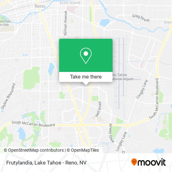 Frutylandia map