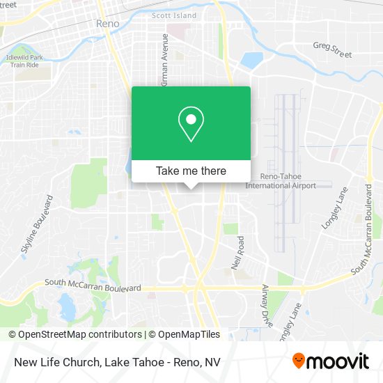 Mapa de New Life Church