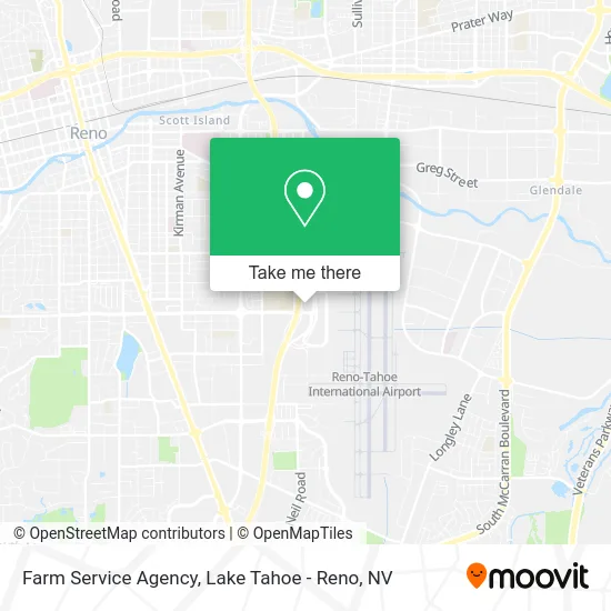 Farm Service Agency map