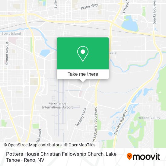 Potters House Christian Fellowship Church map
