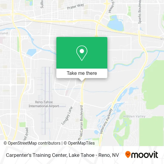 Carpenter's Training Center map