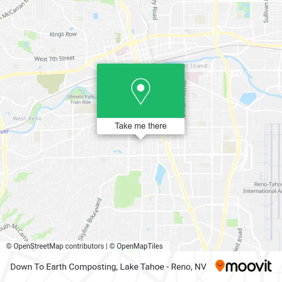 Down To Earth Composting map