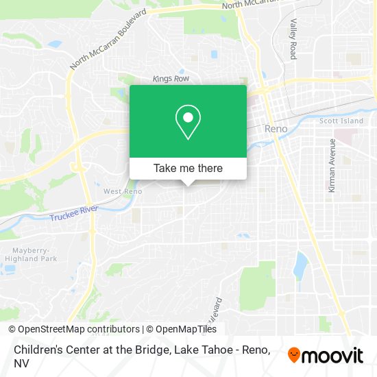 Mapa de Children's Center at the Bridge