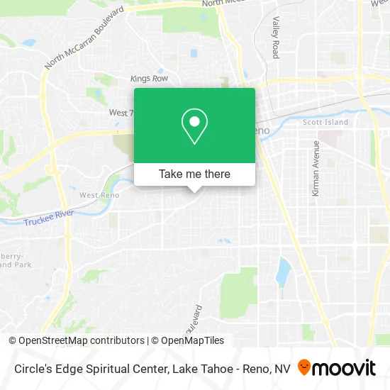 Circle's Edge Spiritual Center map