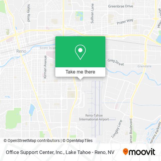 Office Support Center, Inc. map