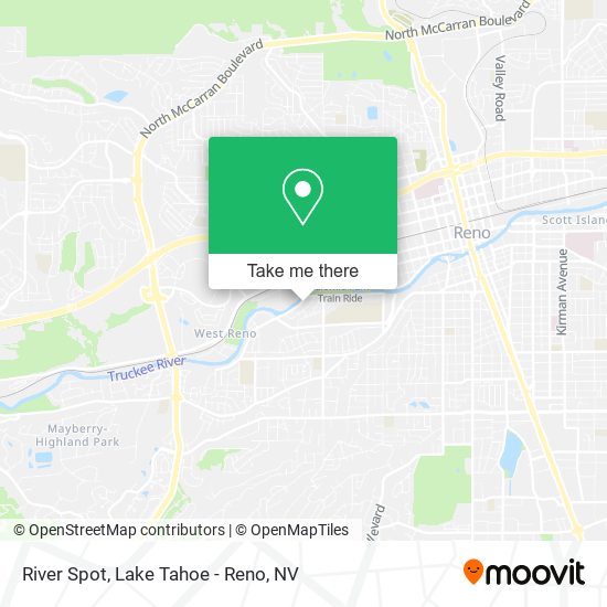 Mapa de River Spot