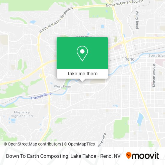 Down To Earth Composting map
