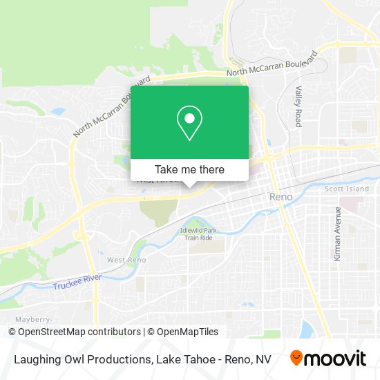 Laughing Owl Productions map